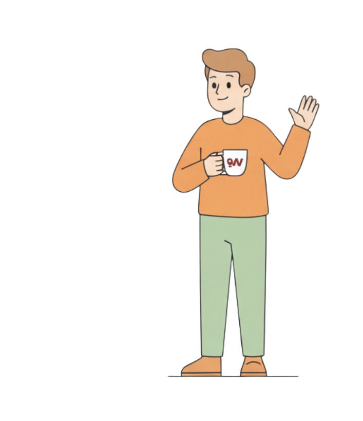 Kaffee trinken mit Daniel